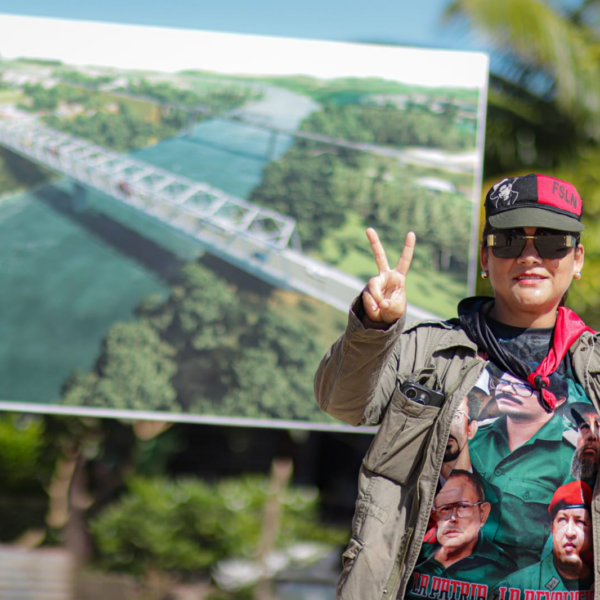 Foto de Galería Fotográfica del inicio de la construcción del puente Mulukuku en la Región Autónoma de la Costa Caribe Norte