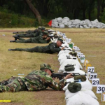 Destacamento Militar Sur Realiza Ejercicio de Tiro con Armas de Infantería