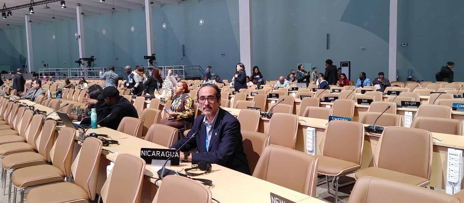 Delegación de Nicaragua presente en COP29 con el grupo de los 77 y china