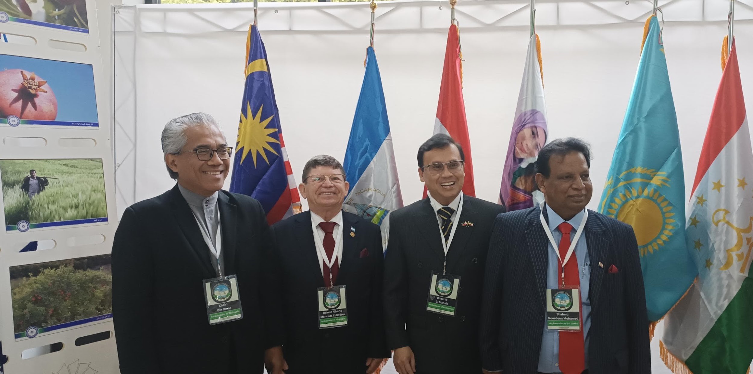 Compañero Ramón Moncada Colindres Participa en Conferencia sobre Medio Ambiente y Salud Urbana en Irán