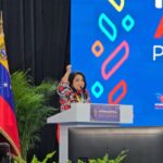 Instalación del Congreso Internacional Antifascista por un Nuevo Mundo en Caracas 