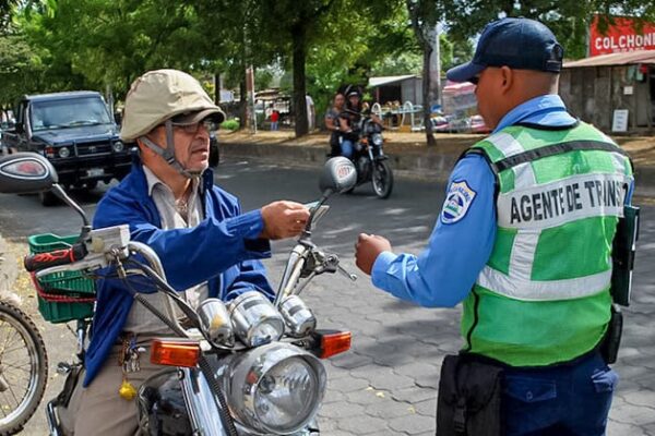 Capturan a 607 conductores sin licencia en Nicaragua del 28 de octubre al 3 de noviembre