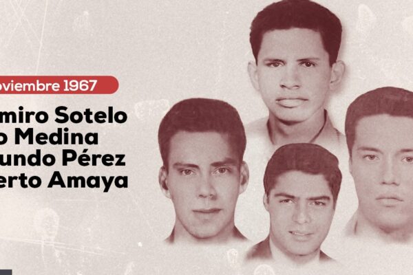 Casimiro Sotelo, Edmundo Pérez, Roberto Amaya y Hugo Medina, a 57 años de su paso a la inmortalidad decimos ¡PRESENTE!