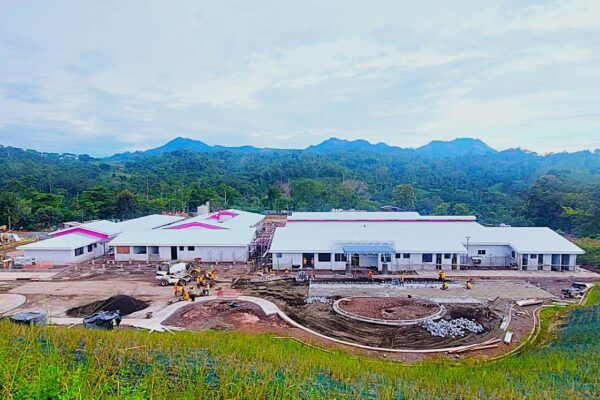 Avances significativos en la construcción del Hospital Fidel Ventura en Waslala, Matagalpa