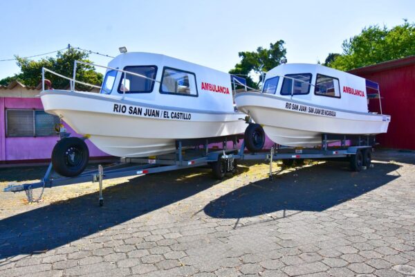 Nuevas ambulancias acuáticas mejorarán la atención en El Castillo y San Juan de Nicaragua