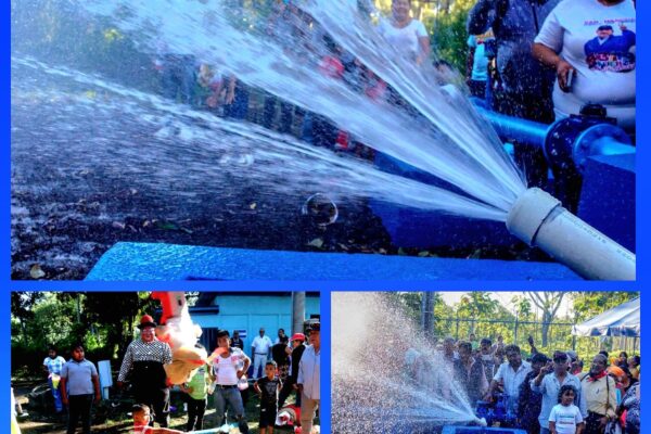 Se Inaugura el Proyecto de Reforzamiento del Sistema de Agua en la Ciudad de San Marcos
