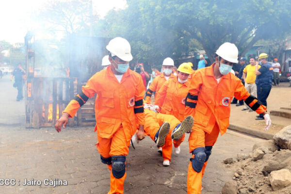 Nicaragua lista para el cuarto Ejercicio Nacional de Protección Multiamenazas este jueves 19 de diciembre