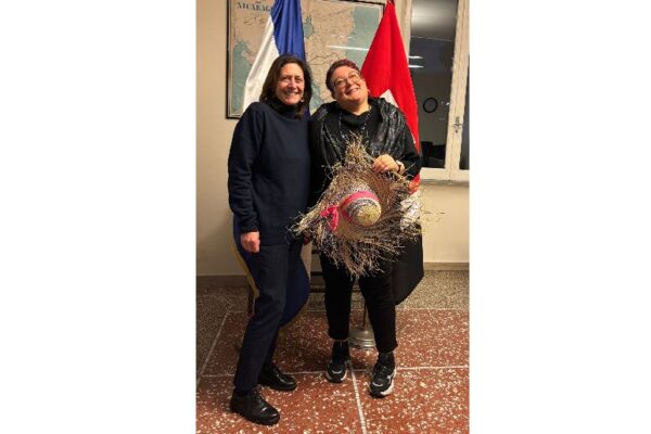 Embajadora Mónica Robelo sostiene encuentro con la Escritora, Docente y Activista Maddalena Celano