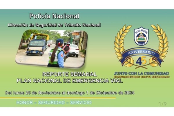 Agentes de tránsito intensificarán controles en carreteras durante diciembre 2024