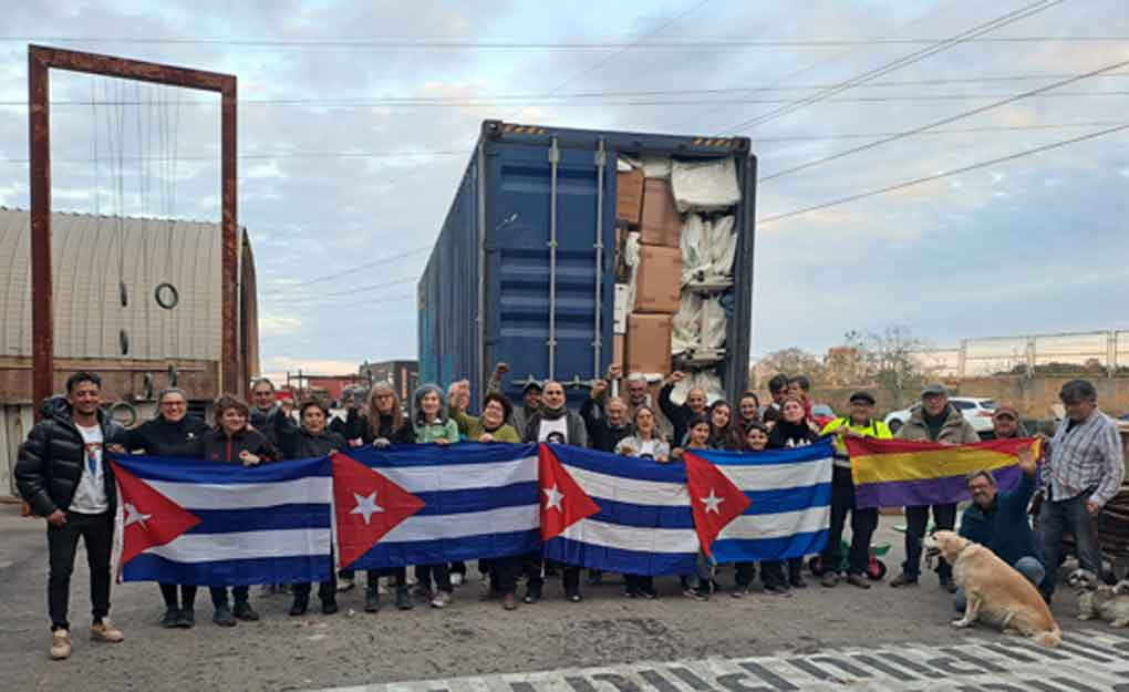 Envían nuevo contenedor solidario a Cuba desde Valencia