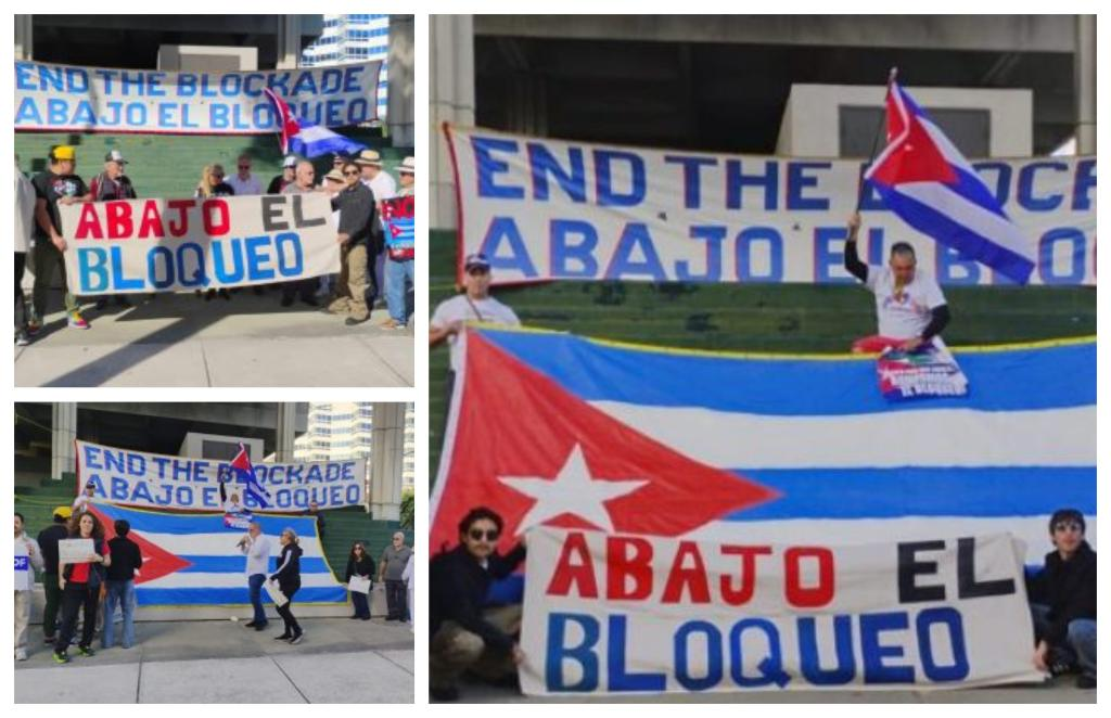 Protestas en Florida claman por retiro de Cuba de lista de países terroristas