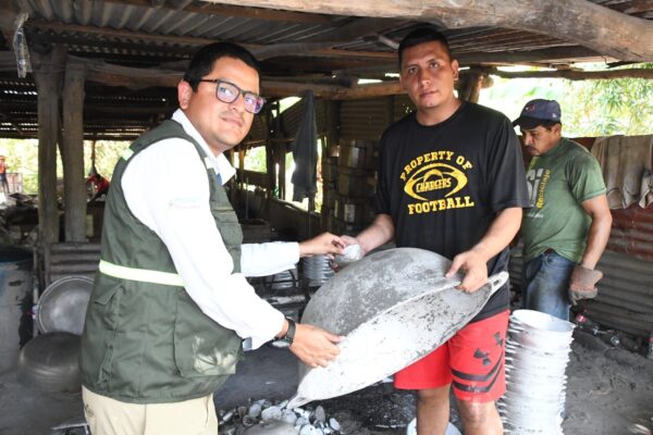 MARENA realiza visita de acompañamiento al Taller de Fundición del Protagonista Iván Antonio Meyer
