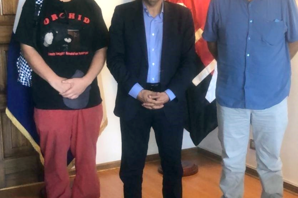 Presidente del Partido Igualdad de Chile visita la Embajada de Nicaragua