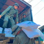 Ejército de Nicaragua distribuye merienda escolar en 12 escuelas urbanas