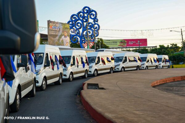 Llegada de 200 nuevos autobuses Yutong para el transporte público en Nicaragua