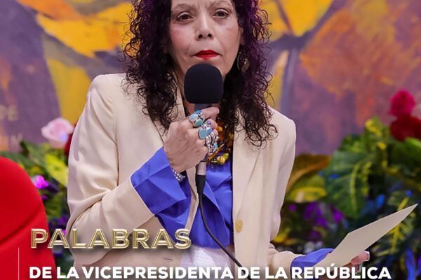 Declaraciones de la Vicepresidenta Rosario Murillo – 14 de enero 2025