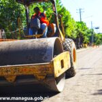 Avanza la II Etapa de Mejoramiento Vial en la Calle El Triunfo en Managua