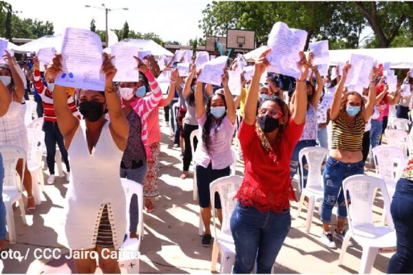 2 mil personas recibirán beneficio legal de convivencia familiar en Nicaragua