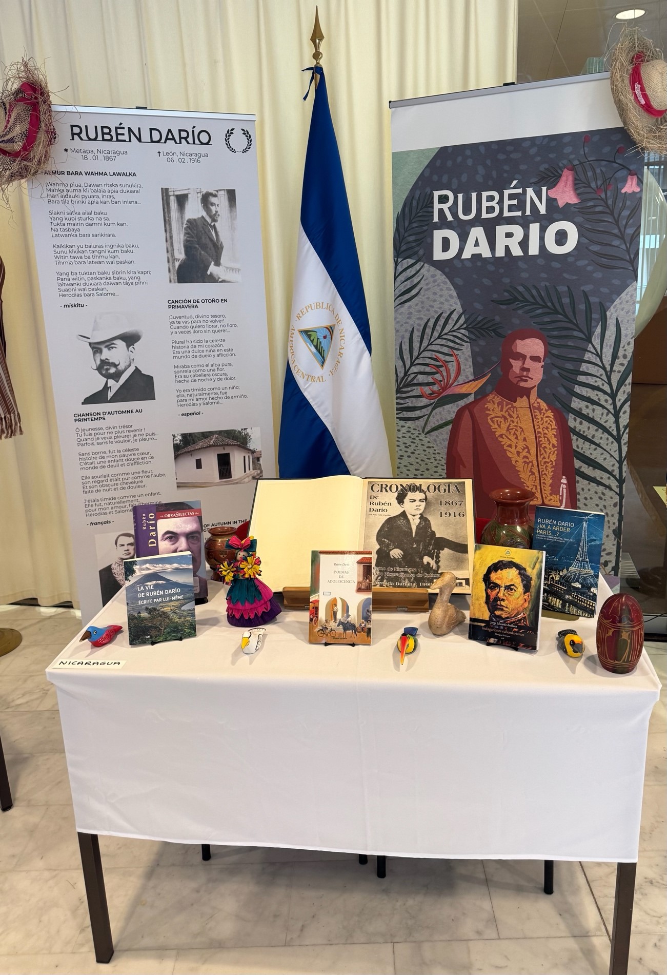 Honramos las lenguas maternas y el legado de Rubén Darío en la UNESCO