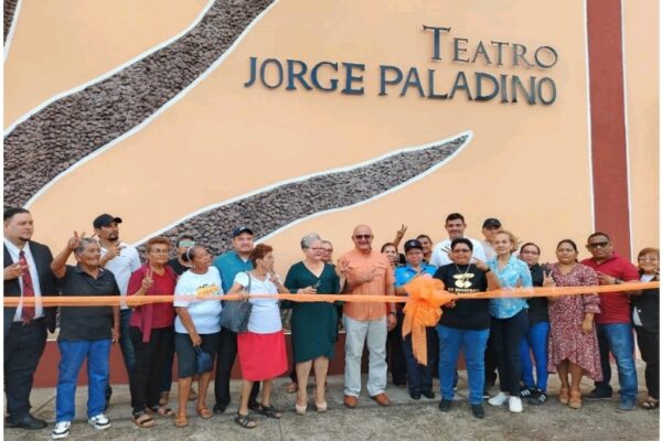 Inauguración del Teatro Municipal Jorge Paladino en Chinandega