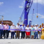 Nicaragua avanza modernización del Puerto de Corinto con nuevos equipos provenientes de China