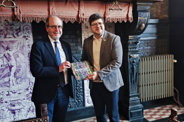 Nicaragua refuerza lazos de amistad con la comuna de Anderlecht, Bruselas