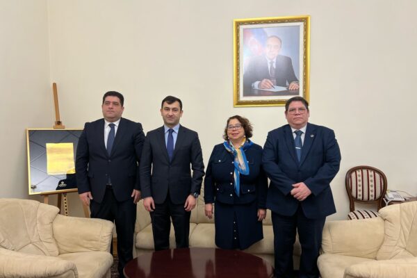Delegación nicaragüense se reúne con el Ministerio de Situación de Emergencias de Azerbaiyán