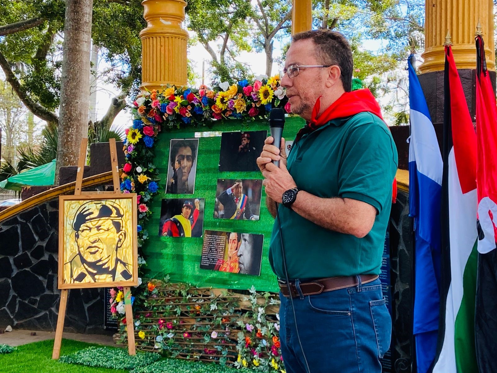 Rinden Honores al Comandante Eterno Hugo Chávez Frías en Carazo