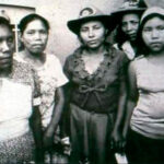 Con nuestras heroicas mujeres de El Cuá 10 de marzo de 1970