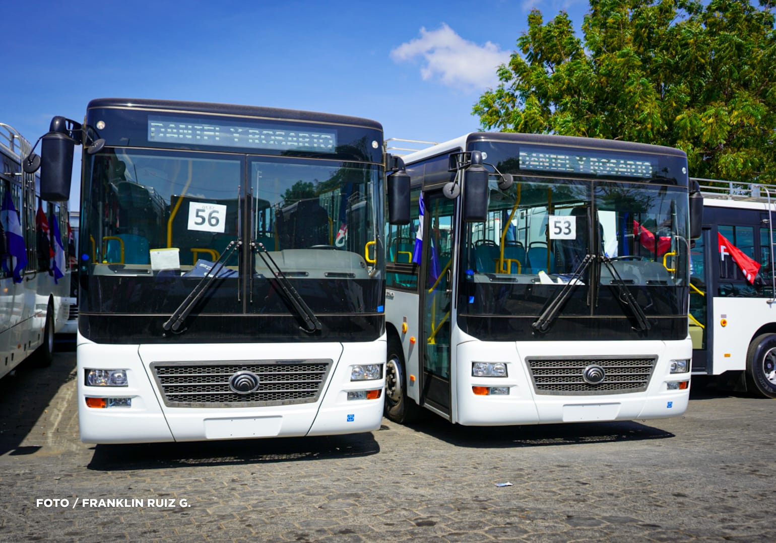 Nuevas unidades de transporte al servicio del pueblo