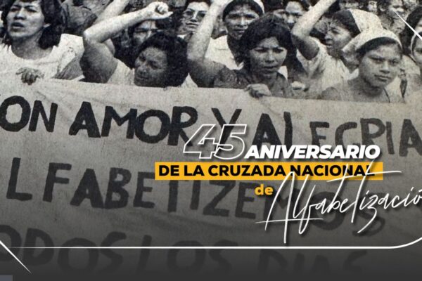 45 Aniversario de la Cruzada Nacional de Alfabetización