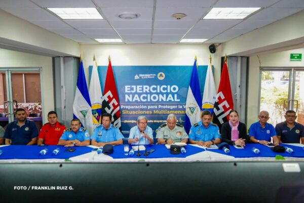 Nicaragua se prepara para el Primer Ejercicio Nacional Multiamenazas del 2025