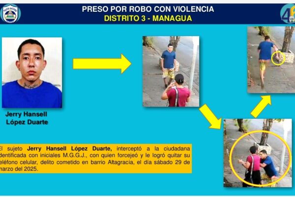 Policía Nacional detiene a 31 personas por delitos de alta peligrosidad en Nicaragua
