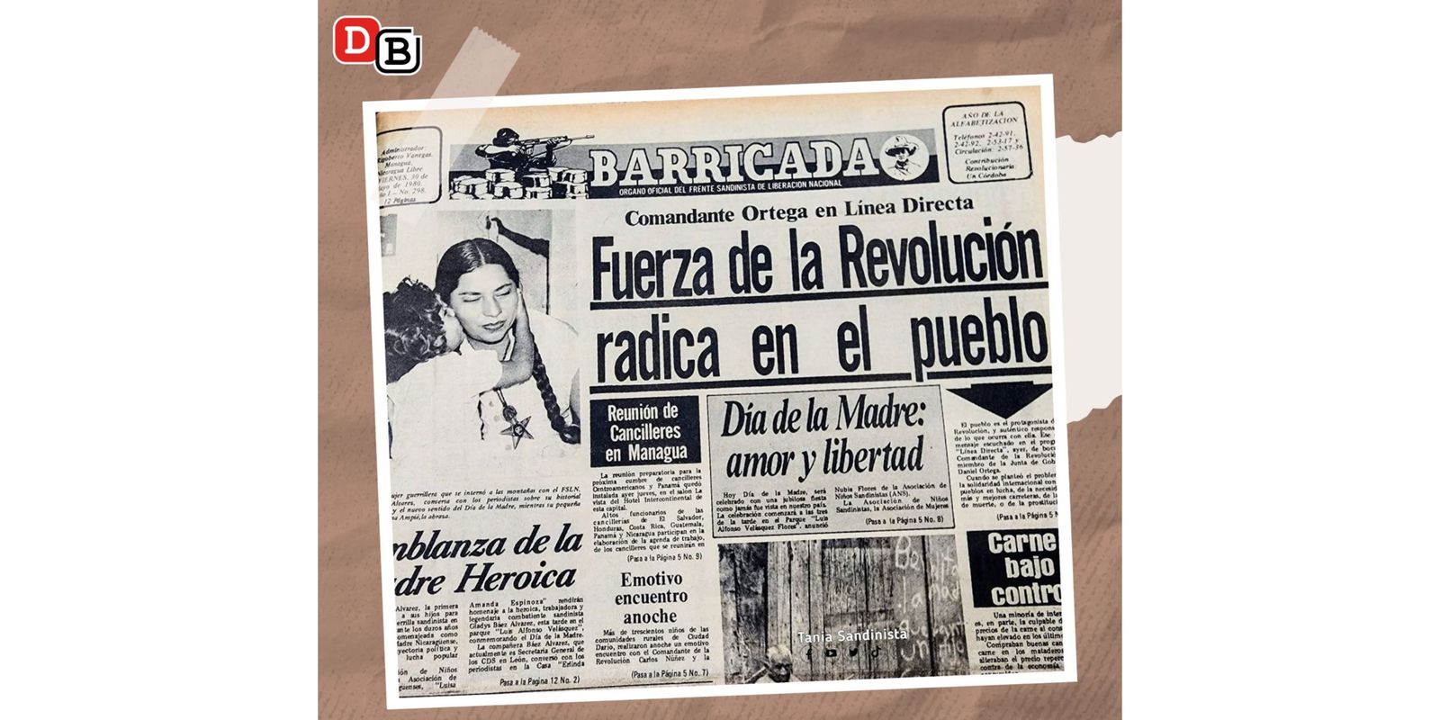 Semblanza de la madre heroica