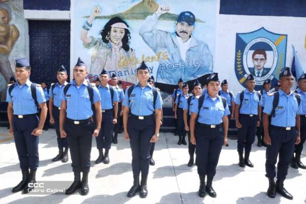 Nicaragua celebra el 46 aniversario de la Policía Nacional con ascensos y desfile nacional