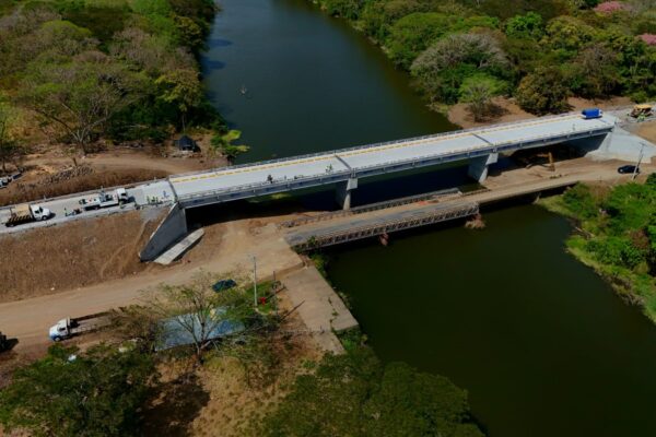 Finaliza construcción del Puente Sapoá, el más grande de Rivas
