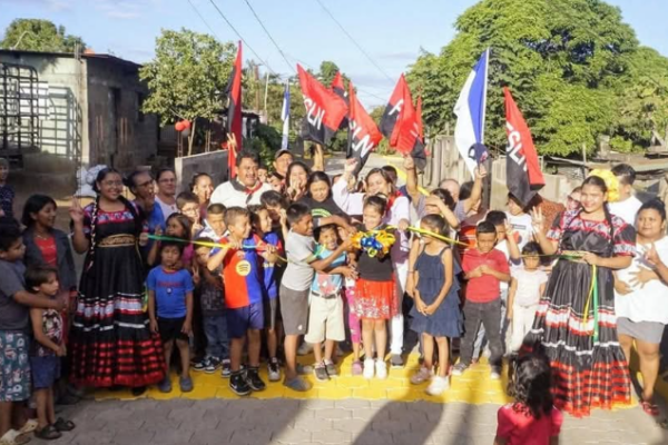 San Marcos avanza en infraestructura vial con nuevo adoquinado