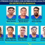 Golpe a la delincuencia: 25 capturados por delitos graves en distintos departamentos