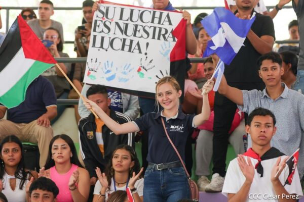 Caminamos por la Paz en Nicaragua y en Solidaridad con Palestina
