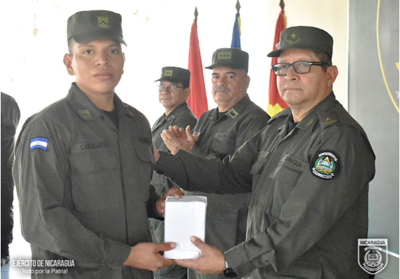 Ejército de Nicaragua celebra graduación del XIV Curso de Zapadores de Combate