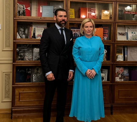 Compañero Laureano Ortega Murillo se reúne con Ministra de Cultura de Rusia