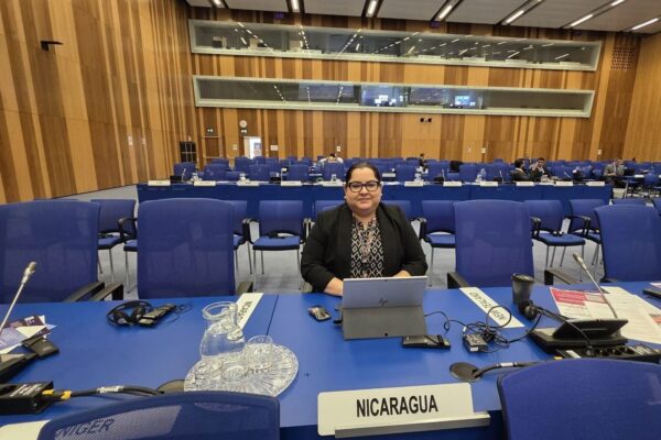 Representante de Nicaragua en Reunión de la Comisión de Prevención de Delito y Justicia Penal en Viena