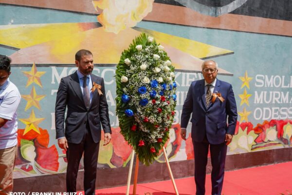 Nicaragua conmemora el 80° Aniversario de la Victoria sobre el Fascismo junto a la Federación de Rusia