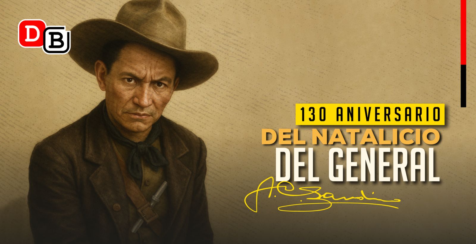 130 Aniversario del Natalicio del General Sandino