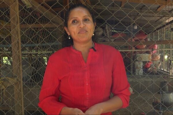 Con amor y esfuerzo, Karina Aragón transforma su vida desde el corral