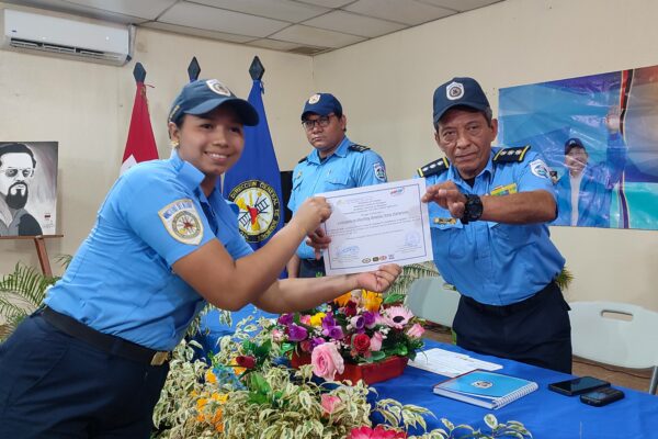 Finaliza curso de primeros auxilios impartido a miembros del cuerpo de bomberos