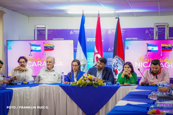 Juventud Sandinista profundiza lazos con los pueblos del ALBA