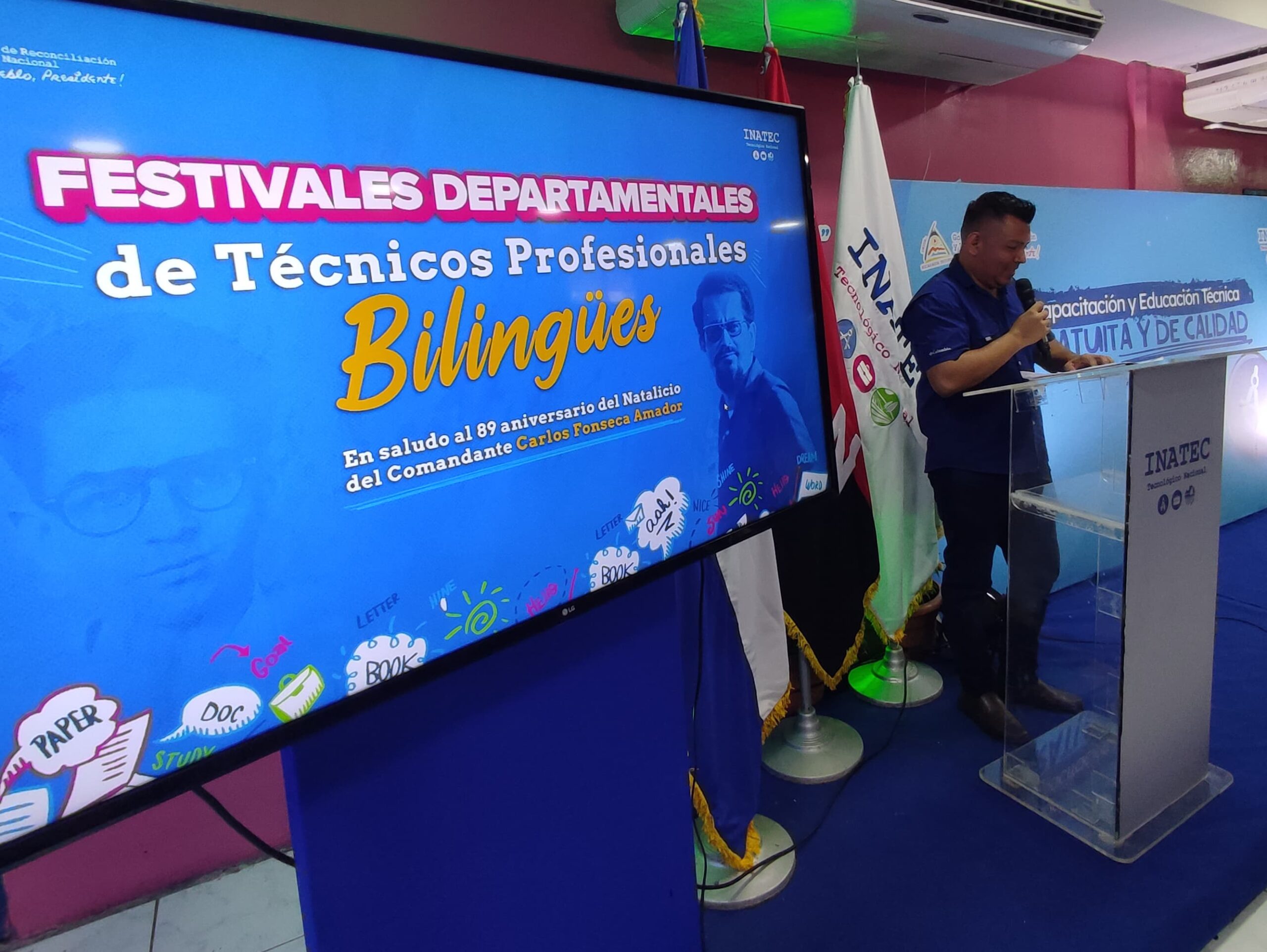 Festival Bilingüe destaca talento de estudiantes técnicos