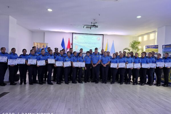 Clausura del Primer Curso de criminalística en inspección de la escena del crimen en 2025