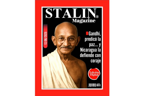 Gandhi, predicó la paz… y Nicaragua la defiende con coraje